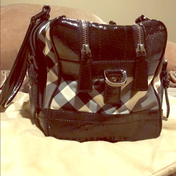 🍂 BURBERRY 🍁 Nova Check Bowling Bag - Picture 2 of 8